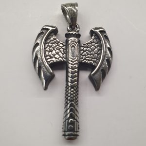 111117 Viking Battle Ax pendant