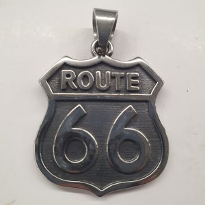 111166 Route 66 pendant